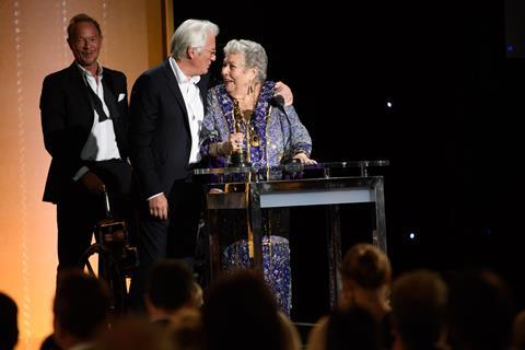 Anne Coates at honourary Oscar ceremony