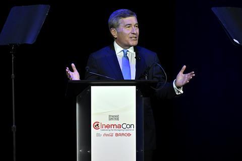 Charles Rivkin, chairman & CEO of Motion Picture Association, at 2026 CinemaCon
