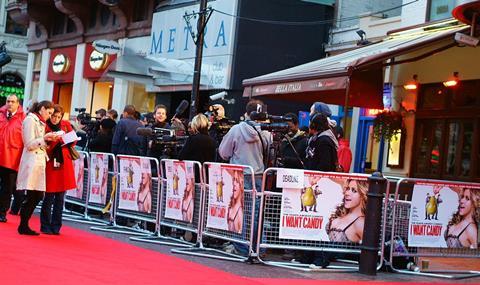 Leicester Square premiere