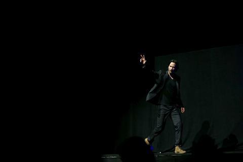 Keanu Reeves at CInemaCon