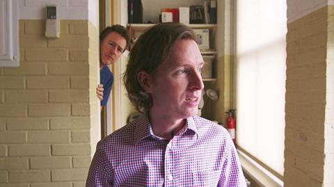 Wes Anderson and Ed Norton