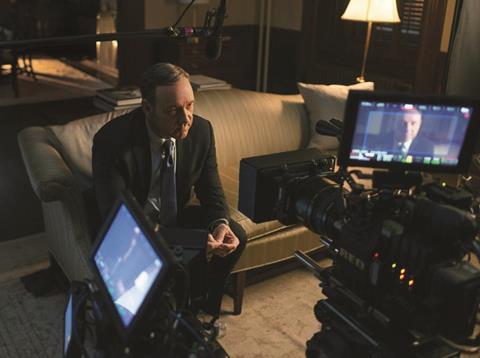 House of Cards_on set season 2