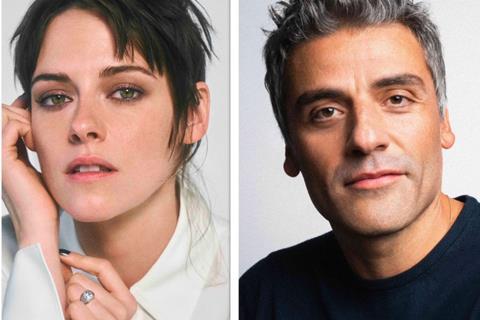 Kristen Stewart and Oscar Isaac