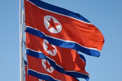 North Korea flag John Pavelka Flickr