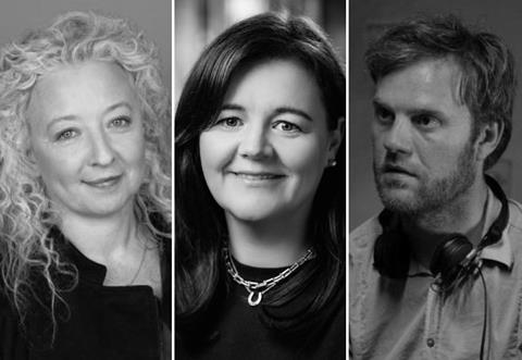 Nora Keely, Sarah Dillon and Tom Hall