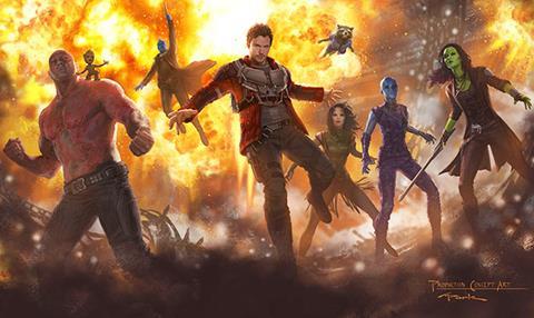 Guardians Of The Galaxy 2 concept art
