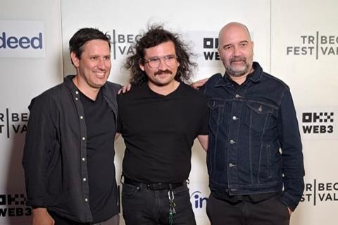 Justin Timms, Joe Yanick, Hugues Barbier of Yellow Veil