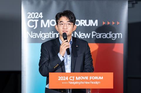 Yoon Sang-Hyun CEO of CJ ENM