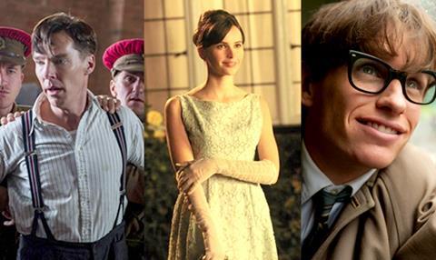 Benedict Cumberbatch Felicity Jones Eddie Redmayne