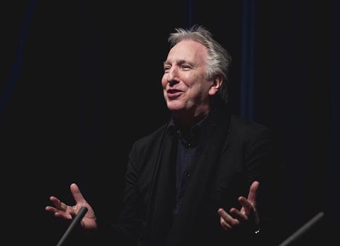 Alan Rickman in Glasgow