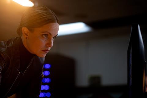 Mena Suvari in 'RZR Cyber Protocol'