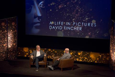 David Fincher at BAFTA
