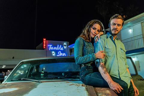 Sophia Bush and Michael Dorman in 'Hard Luck Love Song'