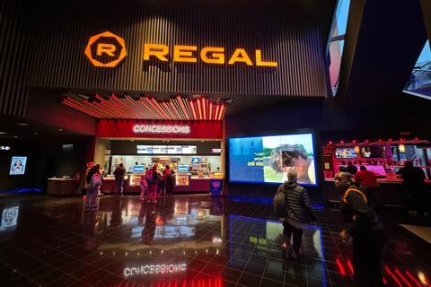 Regal cinema in Benders Landing, Texas
