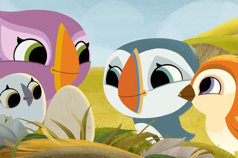 Puffin Rock and the New Friends still copyright Cartoon Saloon & Dog Ears