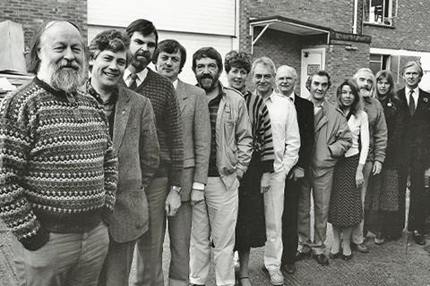 Colin and staff in late 80s News_Pic_Width