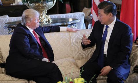 Donald Trump Xi Jinping