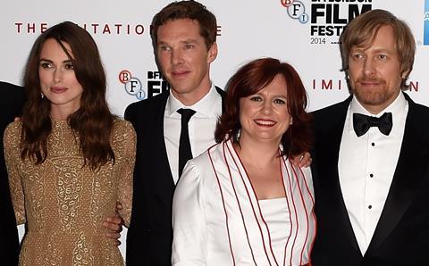 Keira Knightley, Benedict Cumberbatch, Clare Stewart, Morten Tyldum