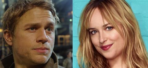 Charlie Hunnam and Dakota Johnson