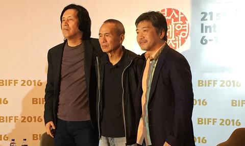 Lee Chang-Dong, Hou Hsiao-hsien and Hirokazu Kore-eda