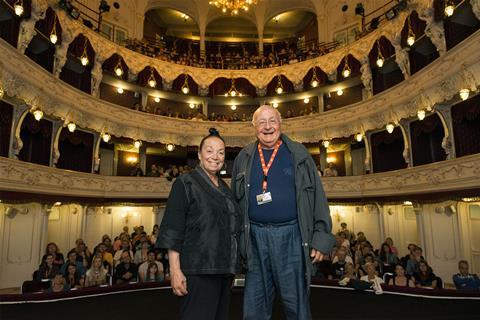 Edna and Dan Fainaru at Karlovy Vary