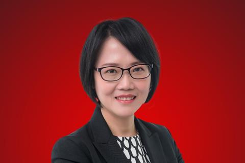 Erica Wang, TAICCA CEO_Red Background
