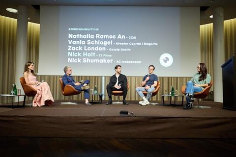 The AI panel at the Zurich Summit