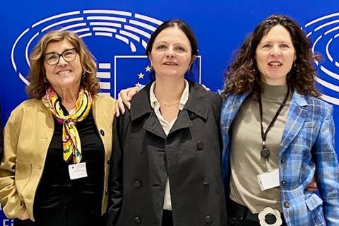 Fabia Buenaventura (PATE), Juliette Prissard (Eurocinema), Julia Maier-Hauff (PROG)