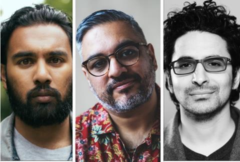 (L-R): Himesh Patel Nikesh Shukla Said Zagha