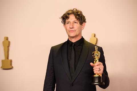 96_PR_0037Jonathan Glazer at the 96th Oscars on Sunday, March 10, 2024.
