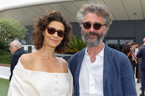 Michael Weber and Maria Fernanda CAndido from World Premiere of IL TRADITORE (Copyright- Kurt Krieger 2019)_Cannes 2019