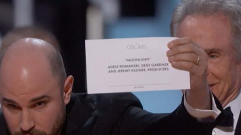 Oscars gaffe