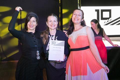 Sofia Meetings main prize winner Marta Romanova-Jekabsone