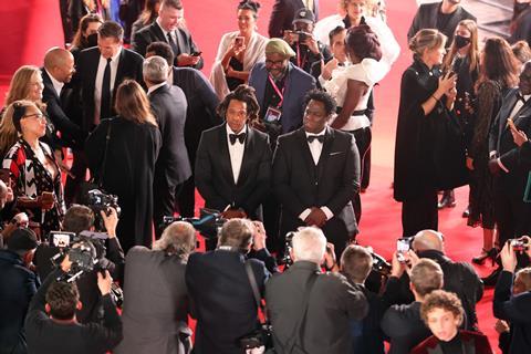 Jay-Z and director Jeymes Samuel at LFF
