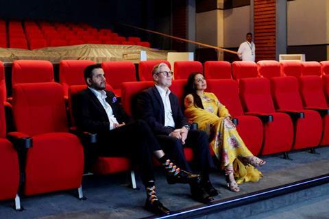 Keir Starmer, Rani Mukerji, Yash Raj Studio CEO Akshaye Widhani