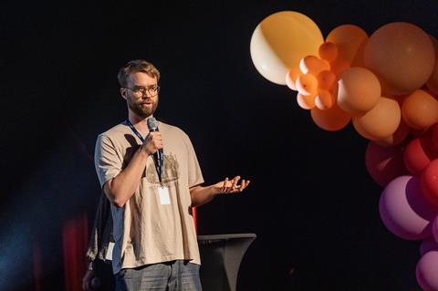 Benjamin Ree, winner of the Storyline Production Award at the 2025 Nordic Co-Production Market