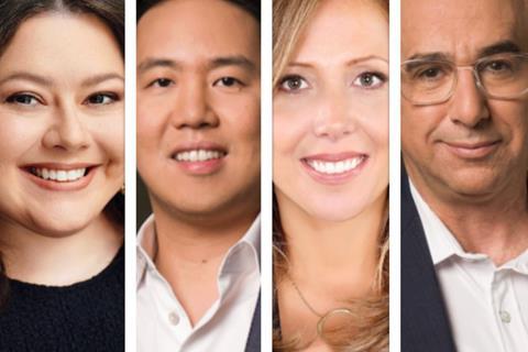 Erika Tennair, Ari Tan, Pam Healey, Rob Haiat of The MediaPro Studio US/Canada