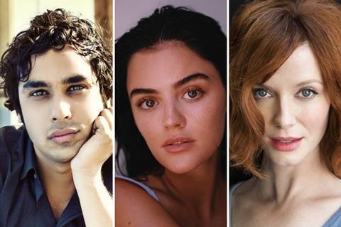 Kunal Nayyar, Lucy Hale, Christina Hendricks