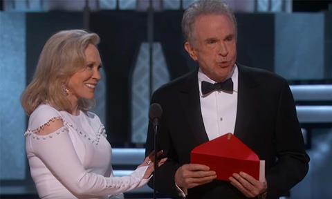 Oscars gaffe