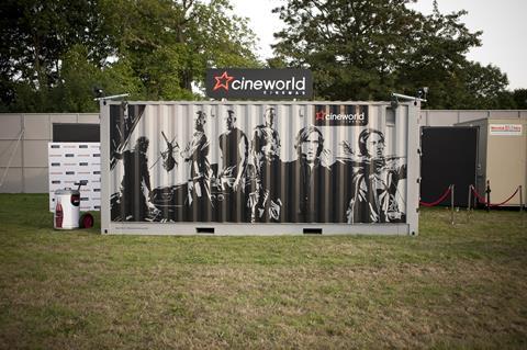 Cineworld's Pop Up Cinema