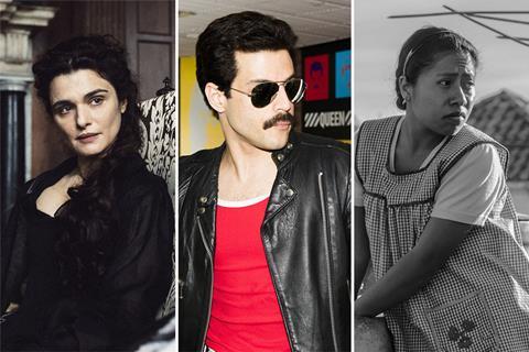 The Favourite Bohemian Rhapsody Roma Fox Netflix