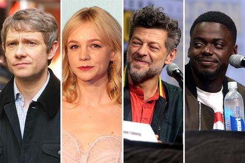 Martin Freeman, Carey Mulligan, Andy Serkis and Daniel Kaluuya Wiki Commons, Gage Skidmore