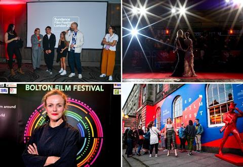 Sundance London, BFI London Film Festival, Bolton Film Festival, Edinburgh International Film Festival