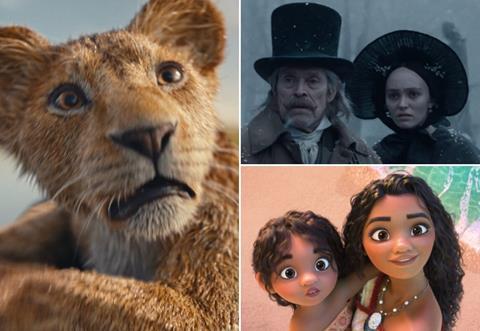 'Mufasa: The Lion King', 'Nosferatu', 'Moana 2'