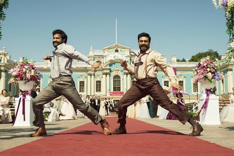 'Naatu Naatu' dance sequence in 'RRR'