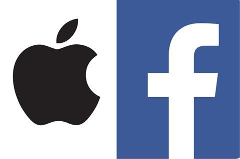 apple facebook