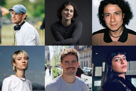 Clockwise from top left: Harry Lighton, Emma Branderhorst, Joecar Hanna, Mansi Maheshwari, Oliver McGoldrick, Saulė Bliuvaité