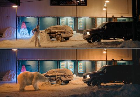 'True Detective: Night Country' before and after: polar bear