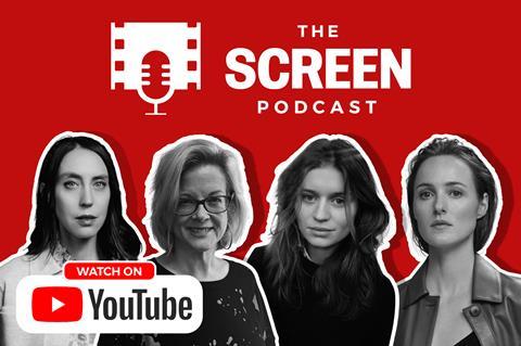 Screen Podcast_YOUTUBE_Rebecca, Wendy and Renate Reinsve by Sara Angelica Spilling_Marie Ulven photo by Heather Hazzan