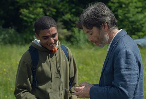 Jay Lycurgo with Cillian Murphy in Netflix’s 'Steve'